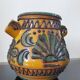 Vintage glazed ceramic vase