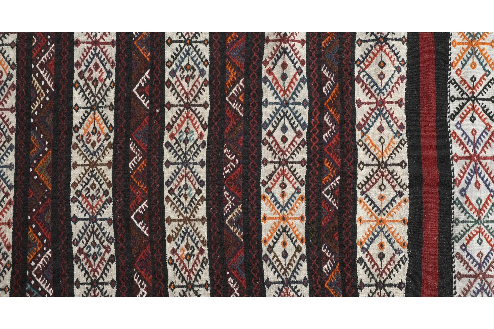 Vintage Turkish hallway rug 64x894 cm