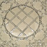 Compotier enhanced with silver