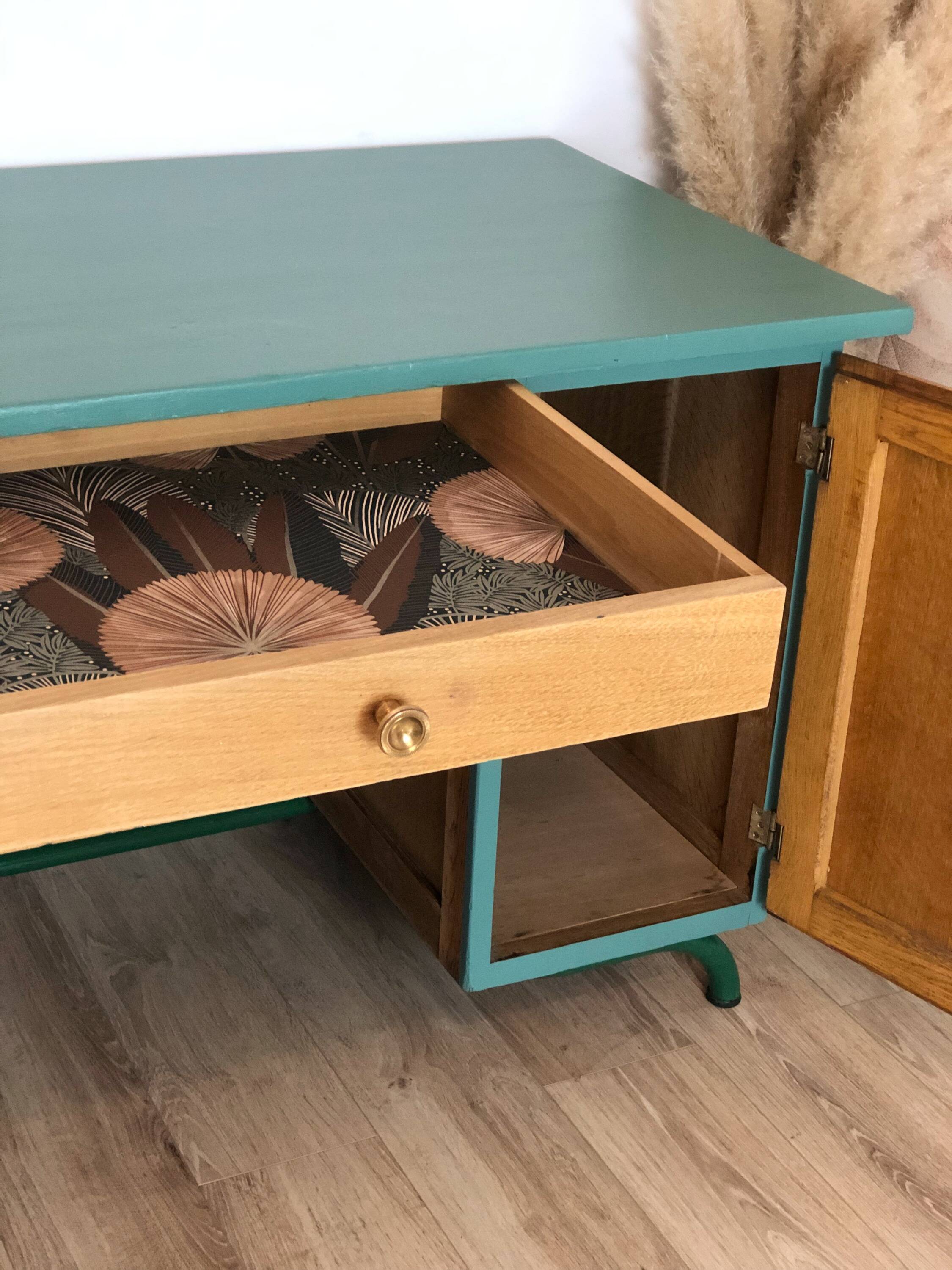 Schoolmaster's desk from the 1950s
