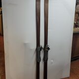 Paire de skis ancien