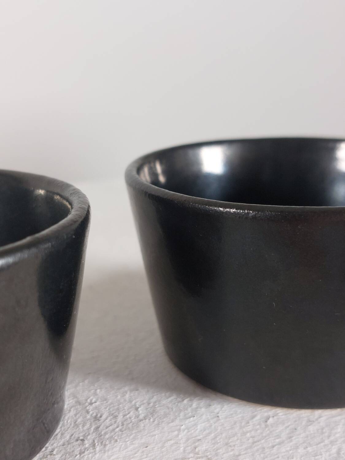Pair of vintage Oxid glaze cups by Hedwig Bollhagen
