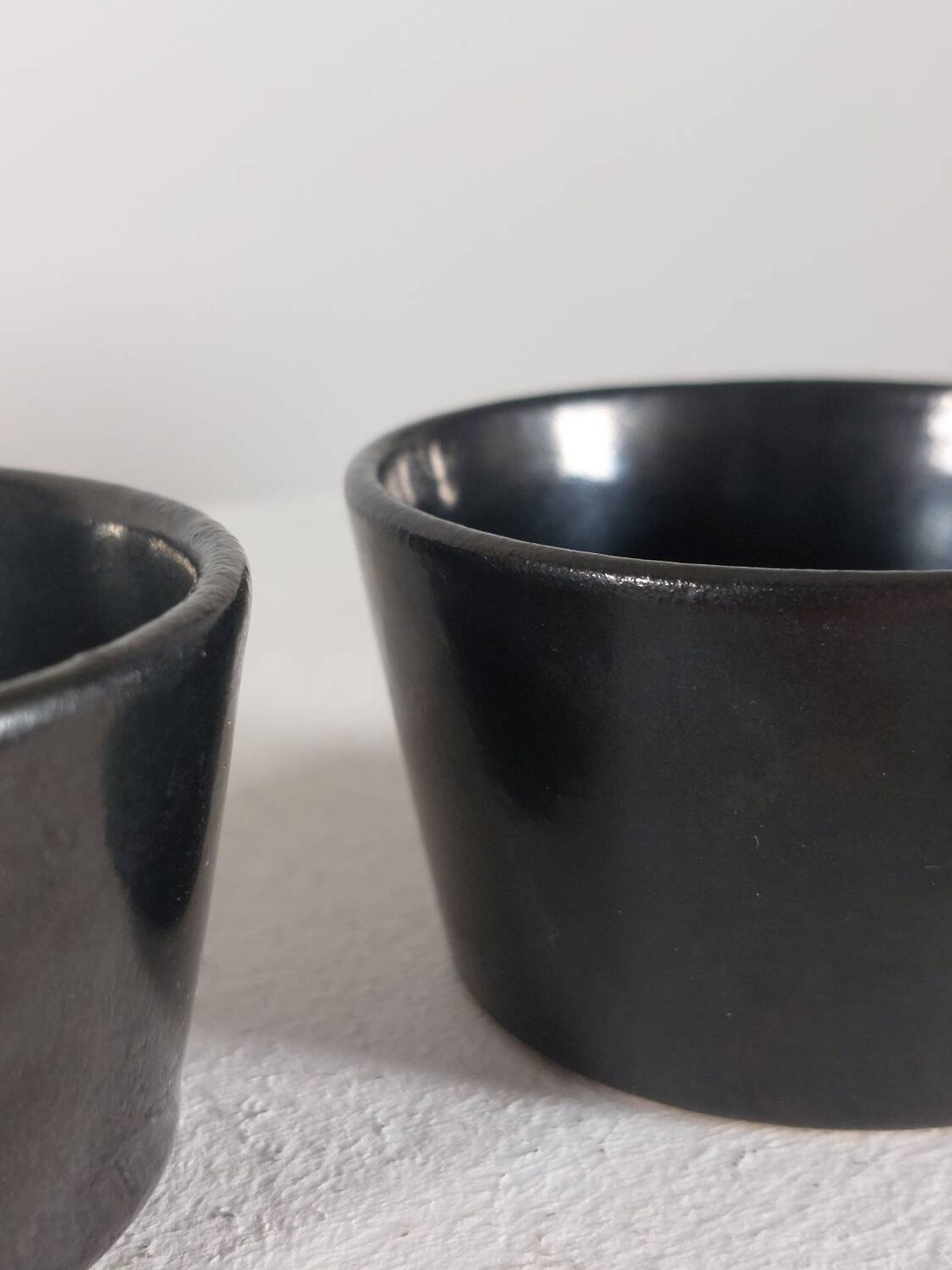 Pair of vintage Oxid glaze cups by Hedwig Bollhagen