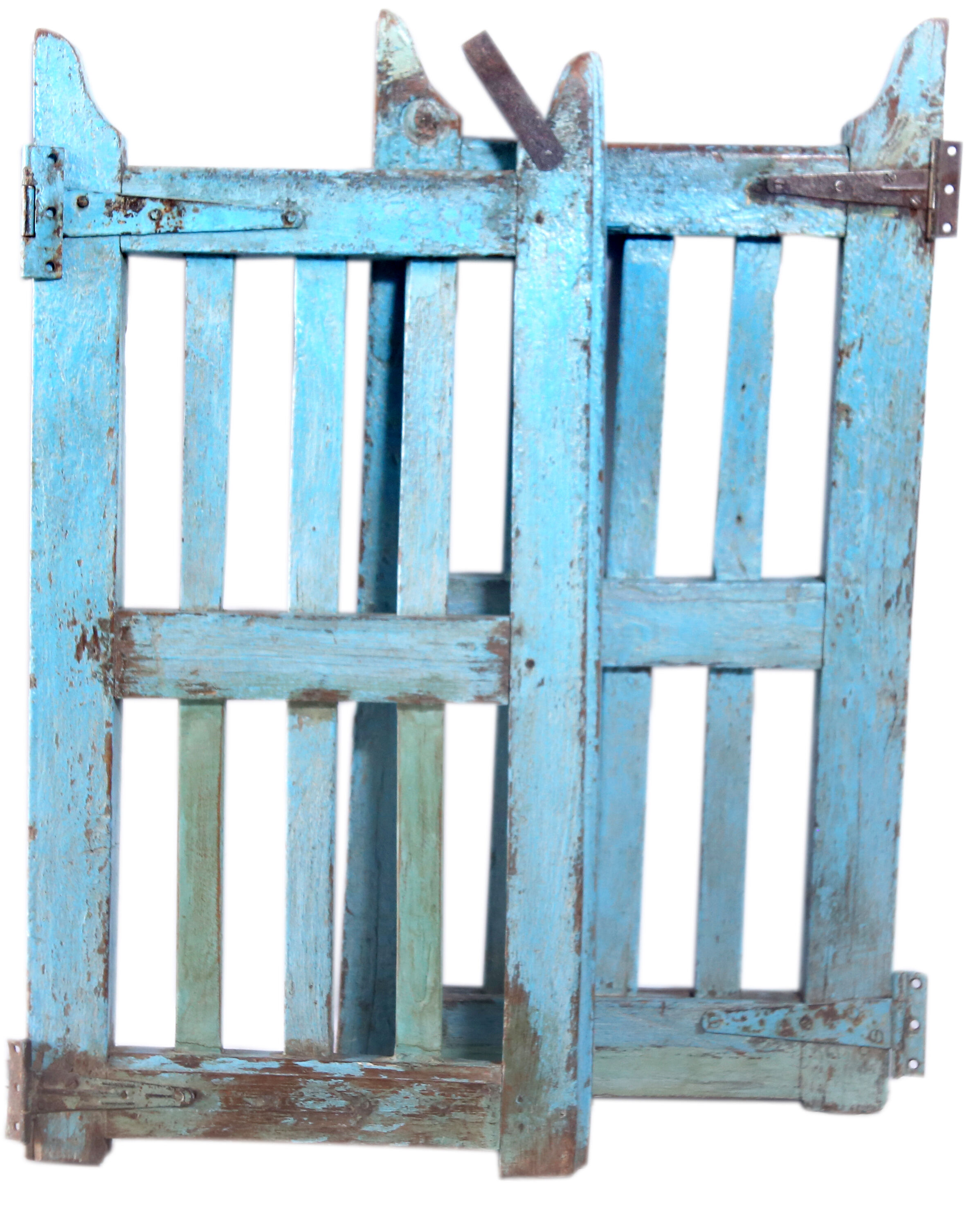 Ancient Burmese teak port