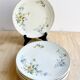 6 Limoges porcelain dessert plates 1915