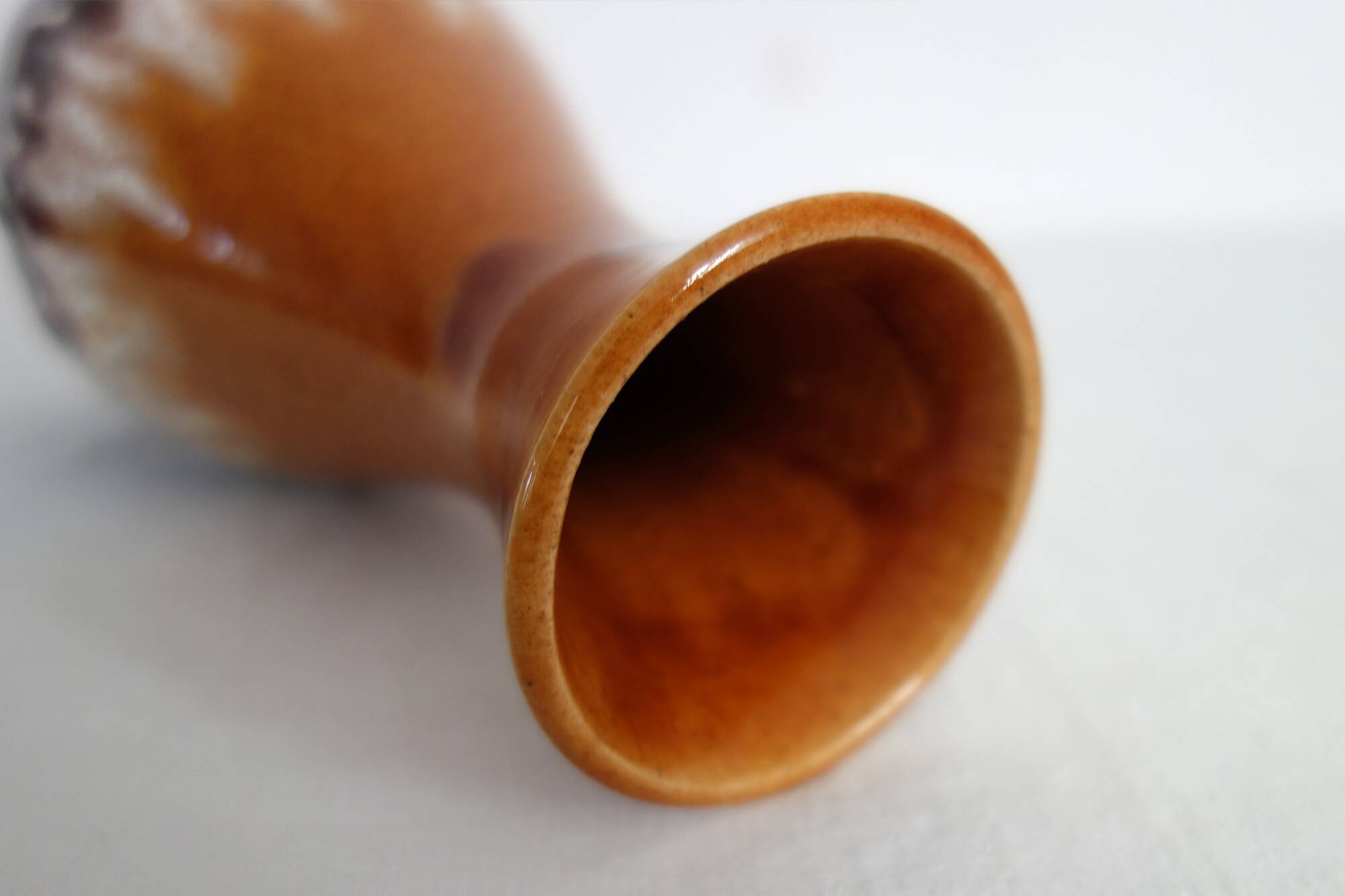 Fat Lava Bay Ceramic Vase, 1960s