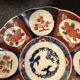 Pair of Imari porcelain plates, Japan, late 19th - early 20th century.