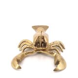 Brass lobster shaped ashtray, 1970s.