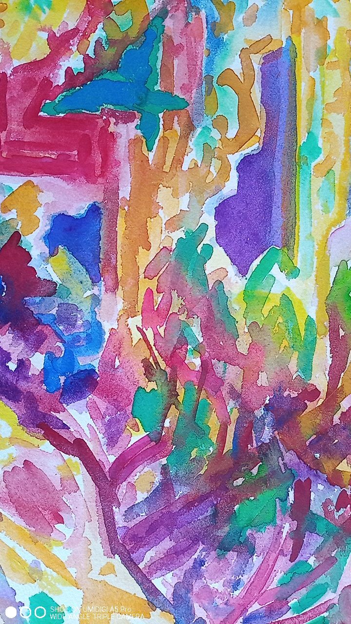 Pierre Lacroux (1909-1993) Gouache - 28,5 x 38cm - 1982