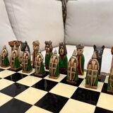 Wooden chess game