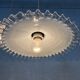 5x opaline collar lamps