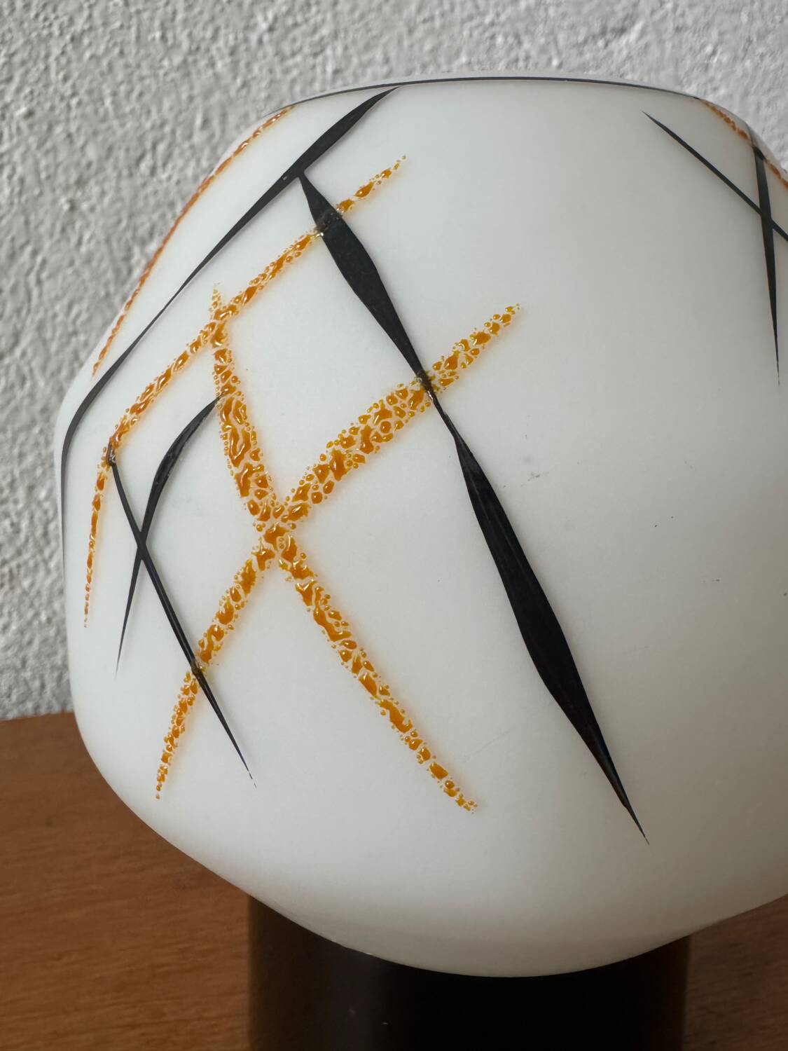 Bakelite opaline lamp from the 60s