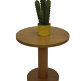 Art Deco Side Table Plant Table Oak 40's Design