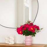 Petit vase Dôme - rose