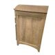Vintage industrial wooden side table/desk