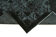 Handmade contemporary oriental 1970s 160 cm x 272 cm black carpet