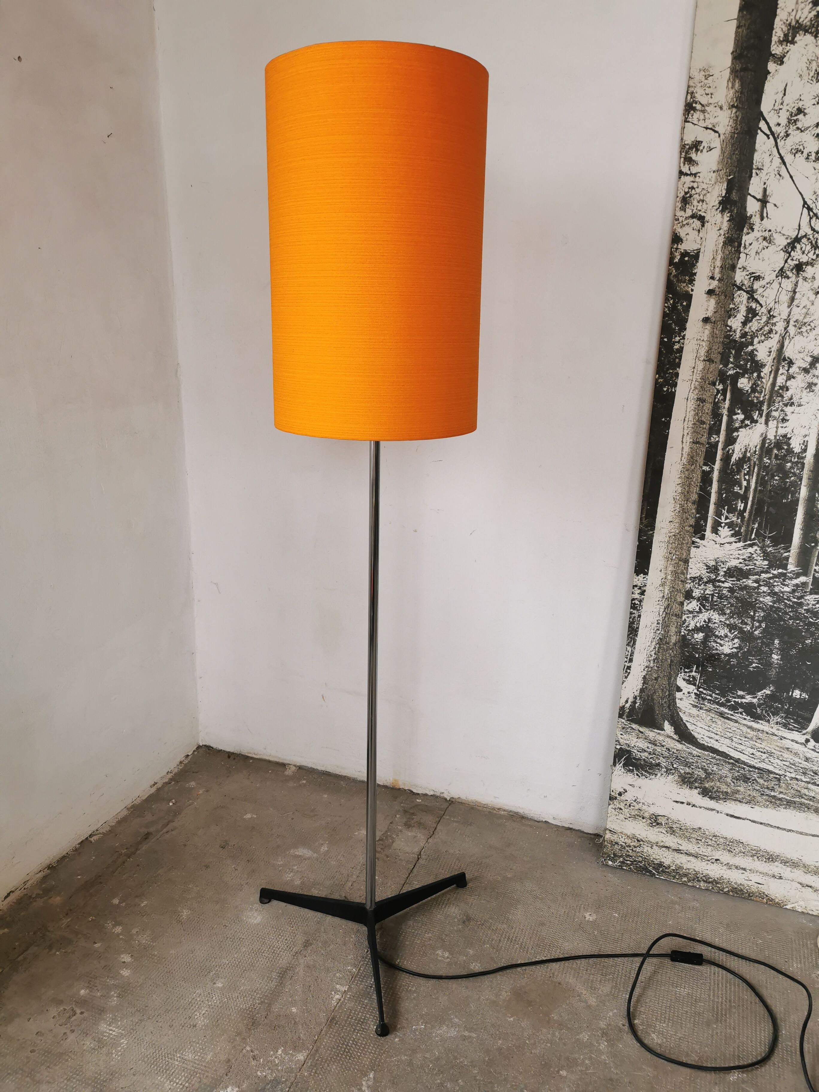Floor lamp design 1960 Staff Leuchten Germany