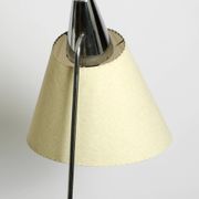 Original 1960s metal chrome floor lamp by Josef Hurka for Napako Czech