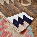 Large Multicolor Vintage Kilim Rug, 296x393Cm