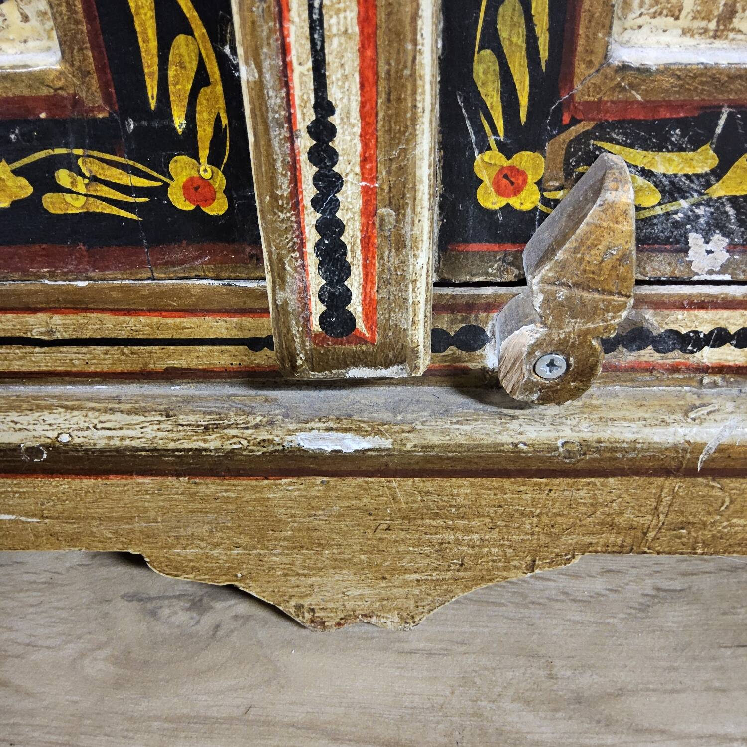 Vintage Indian wardrobe (nautical / ships) bohemian