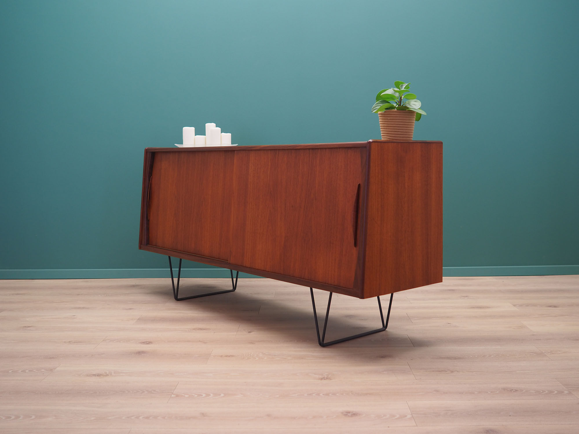 Teak sideboard, Danish design, 1970s, production: Denmark