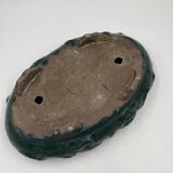Glazed terracotta planter