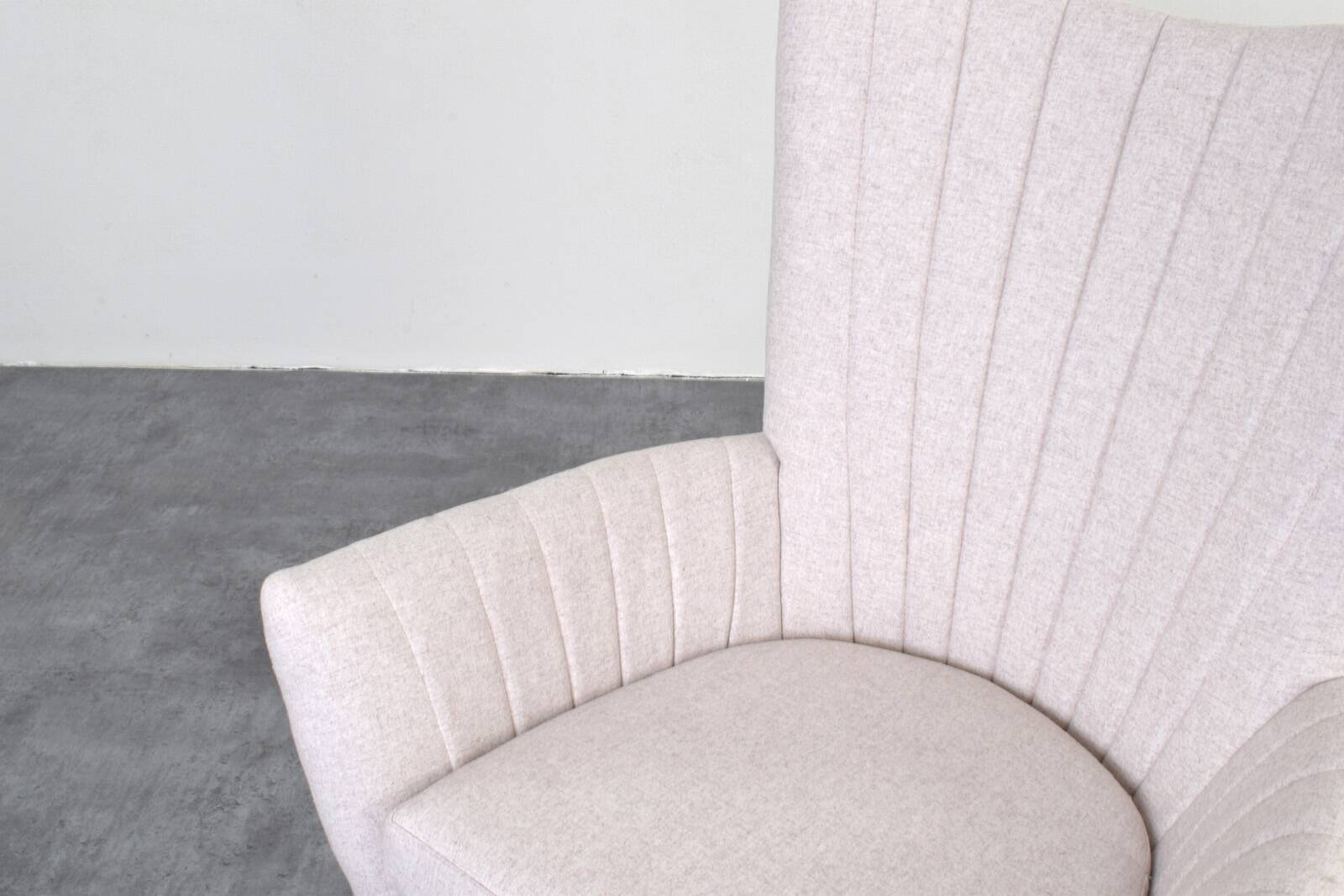 Fauteuil italien des années 1960, style mid-century.