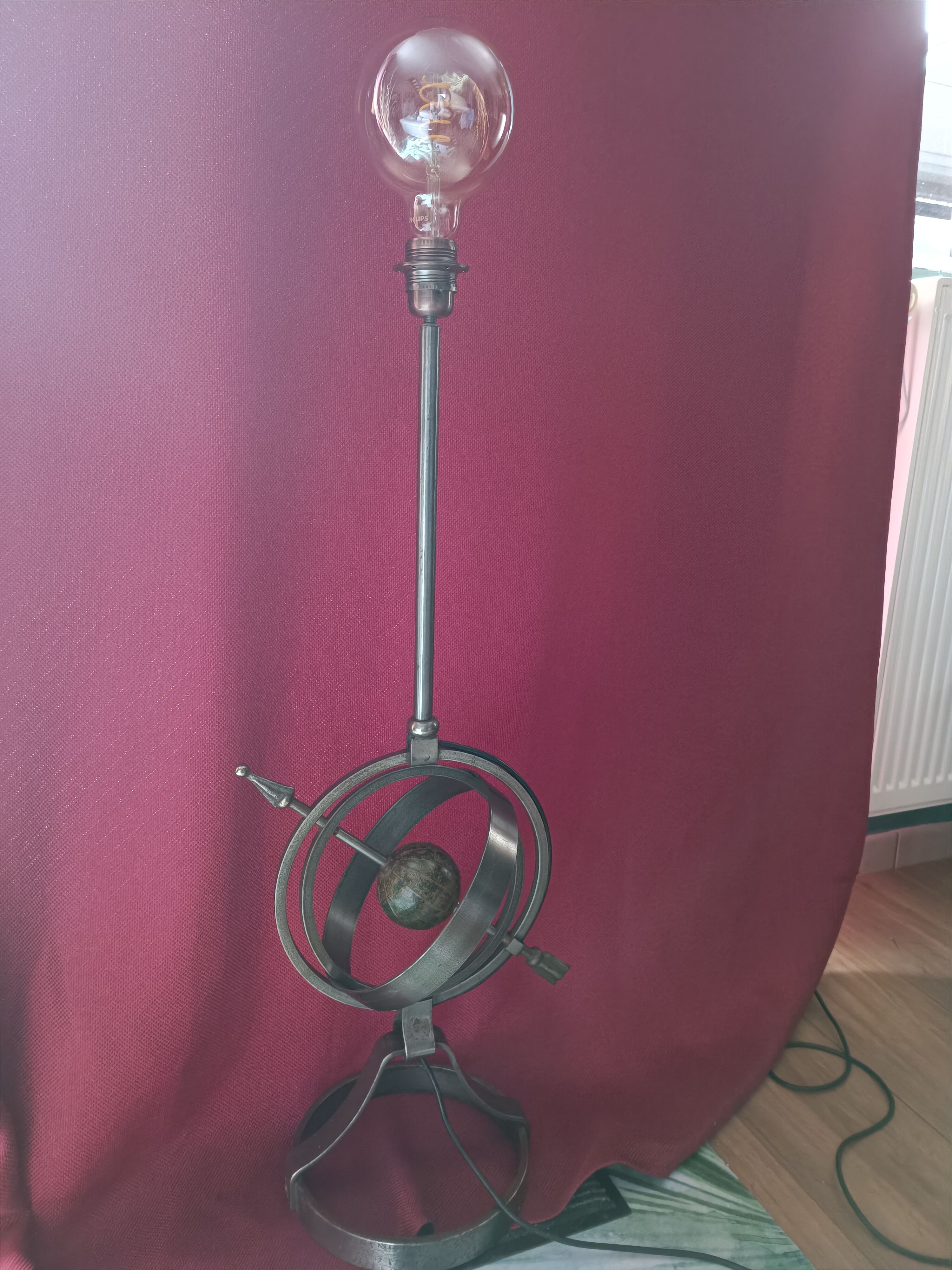 Astrolabe lamp by J.P Ryckaert