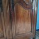 Large Louis XV style gendarme's hat-shaped wardrobe