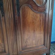Large Louis XV style gendarme's hat-shaped wardrobe