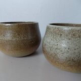 Pair of stoneware cups