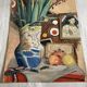 Still life watercolor painting