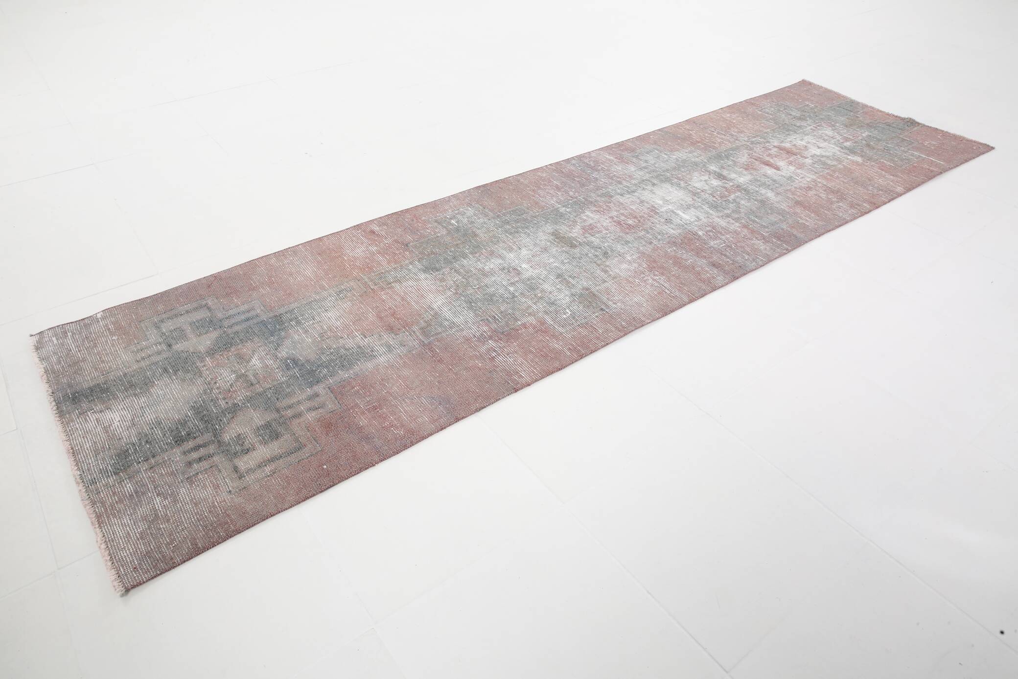 3x10 Rug For Kitchen Old Antique Turkish Runner Rug, 83x316Cm SK 5210