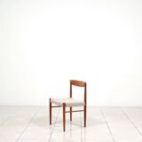 2 chaises de salle à manger en teck par HW Klein pour Bramin Mobler