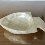Empty fish pocket in white mother-of-pearl 1980