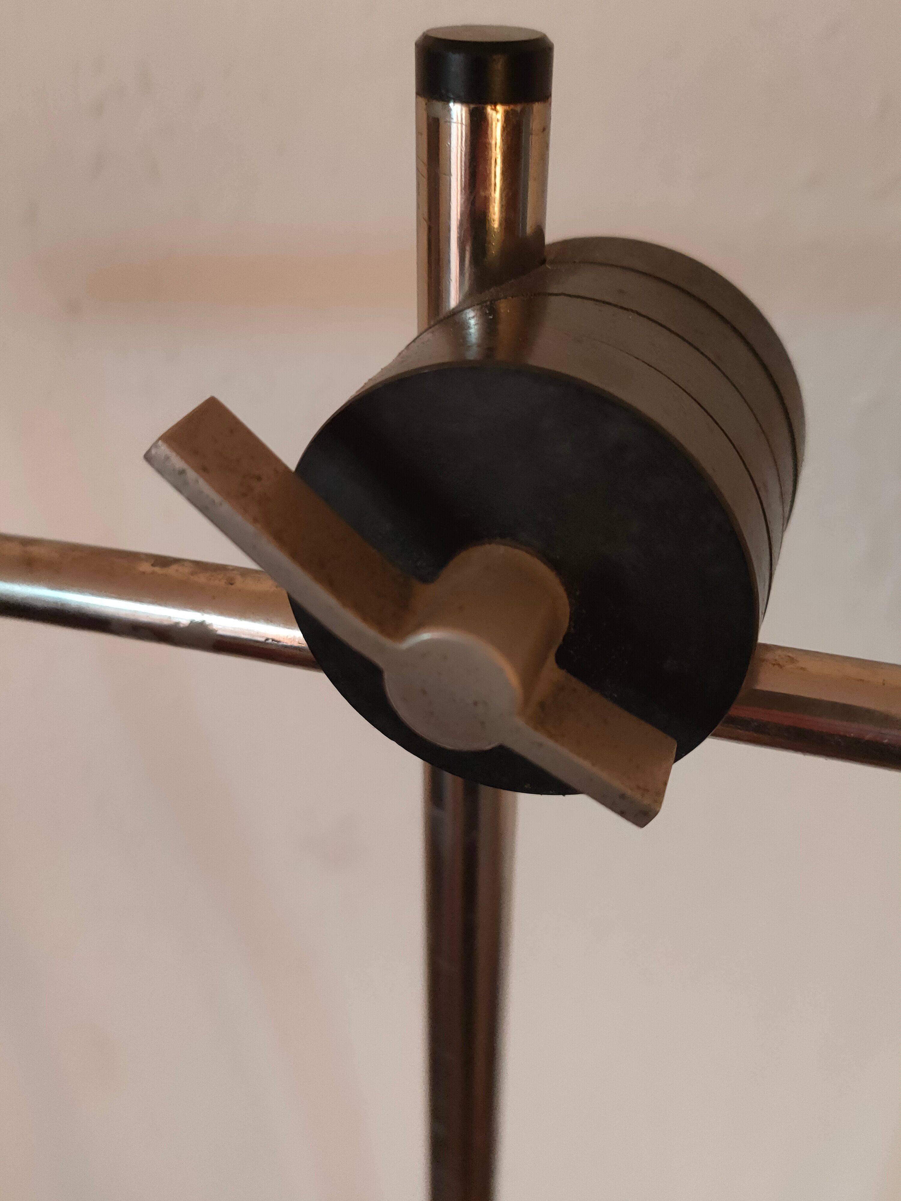 Mid-century pendulum floor lamp