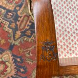 Chest of drawers stamped in marquetry Louis XV style