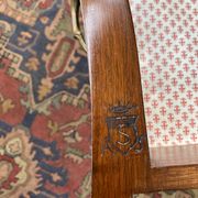 Chest of drawers stamped in marquetry Louis XV style