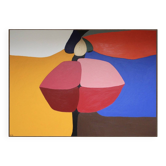 Kiss me acrylic on stretched canvas 100x81cm