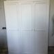 Antique Parisian 3-door wardrobe