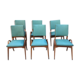 Set of 6 Maurice Pré chairs