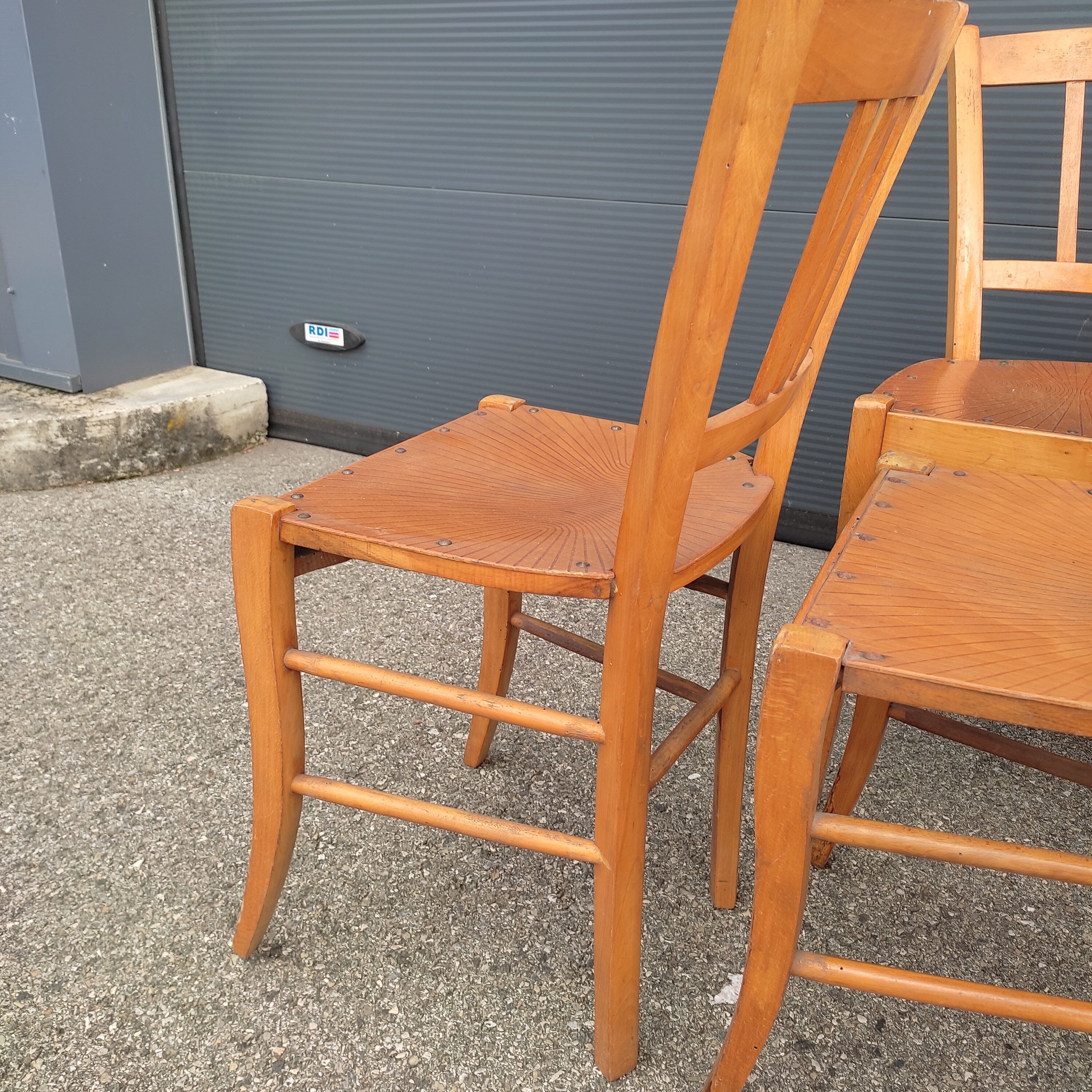 Lot de 10 chaises de bistrot Luterma