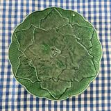 Gien leaf slip dish