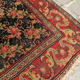 Ancient carpet 19th bidjar 220x150cm