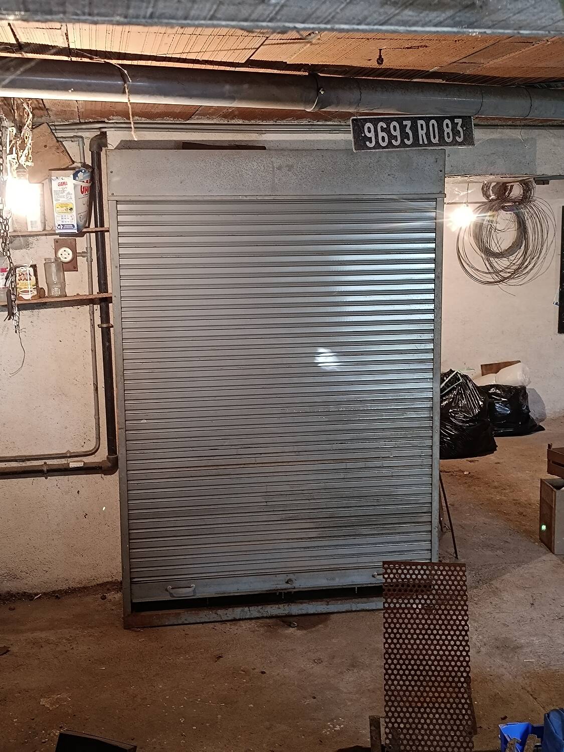 Industrial metal cabinet