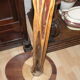 Exotic Natural Wood Floor Lamp 1950, 1960