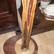 Lampadaire en bois Naturel Exotique 1950, 1960