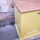 Lemon yellow country buffet