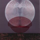 Contemporary lithograph joan josep tharrats homage to isaac newton