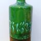 Bottle, vintage soliflore in enamelled terracotta